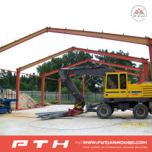 Single Slope Prefabricated Steel Structure for Warehouse
